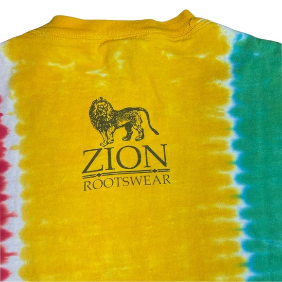 Vintage 1999 Bob Marley Tie Dye Band Tee - Picture 4 of 6